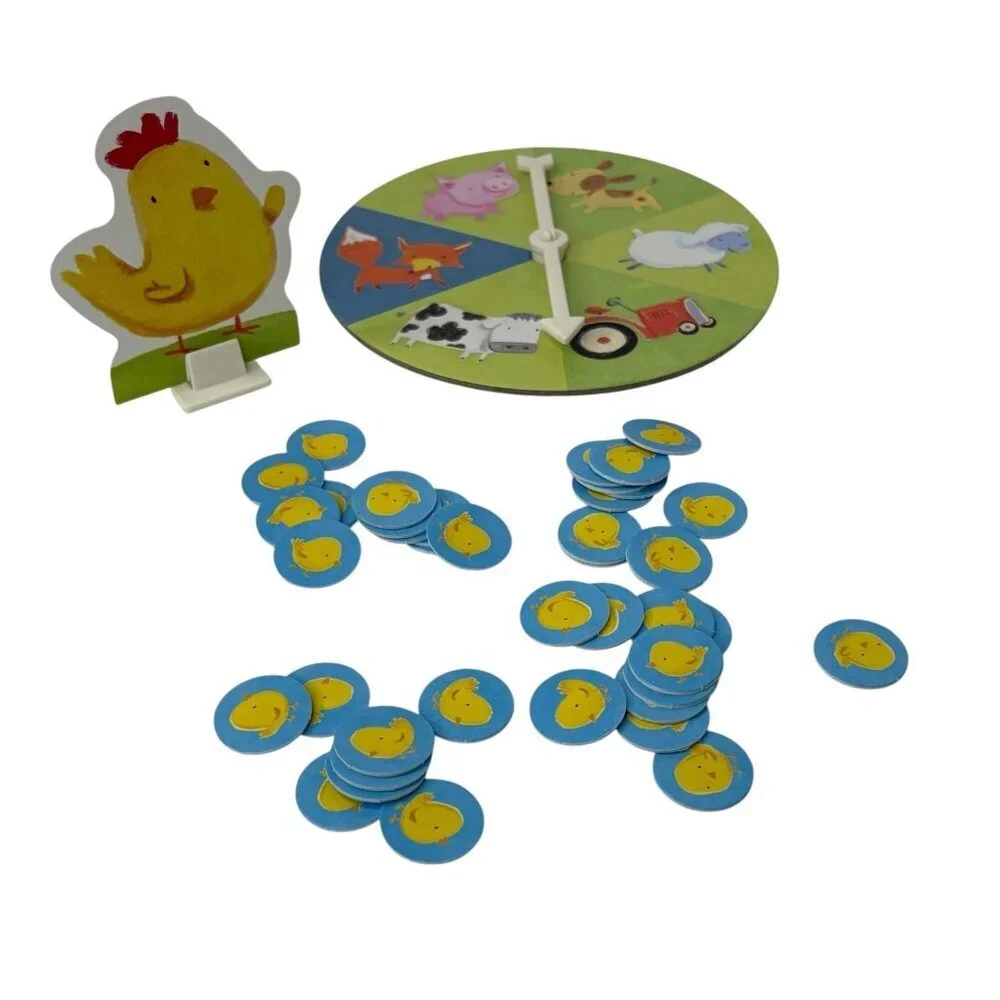Count Your Chickens! Board Game Peaceable Kingdom Cooperative Kids Game